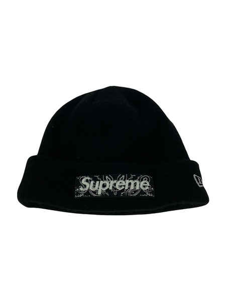 Supreme×NEWERA 19AW/Bandana Box Logo ニット帽 ビーニー