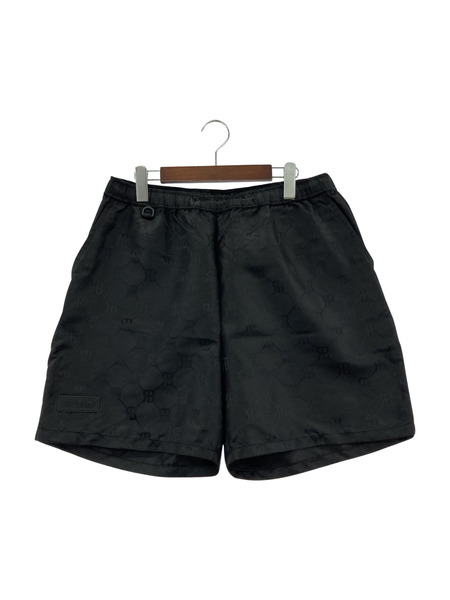 F.C.R.B. RB LOGO JACQURD NYLON SHORTS (L)