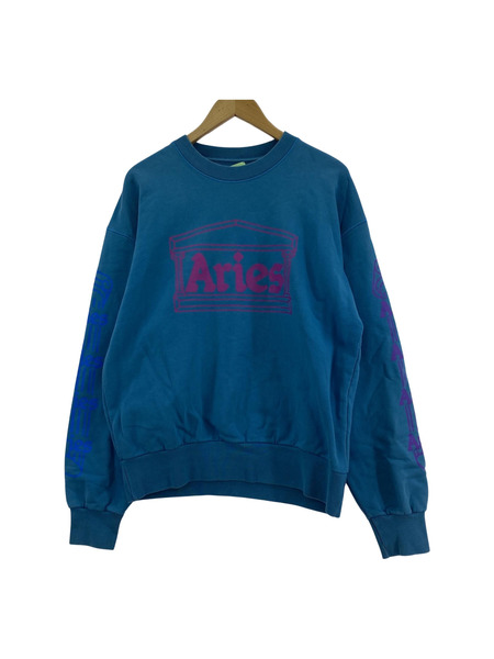 ARIES　REFLECTIVE COLUMN SWEAT SHIRT/M[値下]