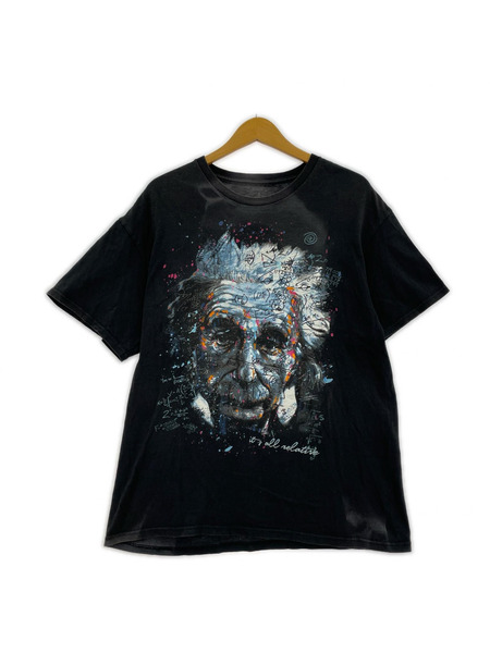 半袖Tシャツ・カットソー アインシュタイン/TEE/黒/L[値下]