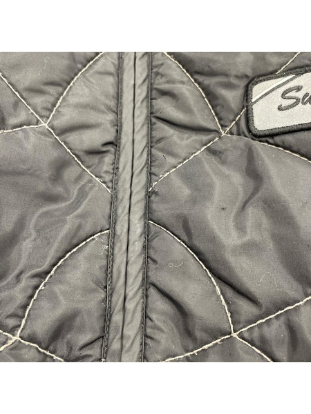 Supreme ダウンジャケット Spider Web Quilted Work Jacket Black