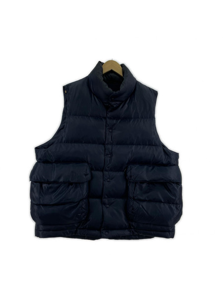 DAIWA PIER39 23AW TECH BACKPACKER DOWN VEST L ネイビー