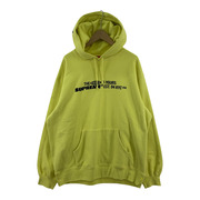 Supreme 21SS World IS Yours Hooded Sweatshirt YLW (L)