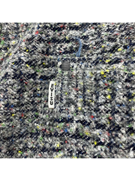 EVISU オーバーオール・ツナギ EVISU Tweed ネップツイードオーバーオール 36 GRY