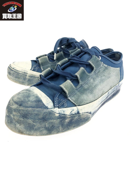 Needles ASYMMETRIC GHILLIE SNEAKER 8.5 青系[値下]