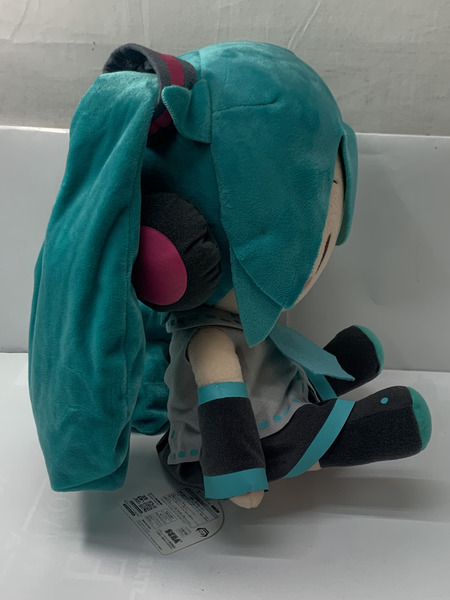 初音ミク メガジャンボふわふわぬいぐるみ タグ付き ボーカロイド VOCALOID ボカロ