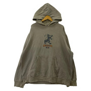 STUSSY パーカー 紺タグ パーカー ベージュ XL