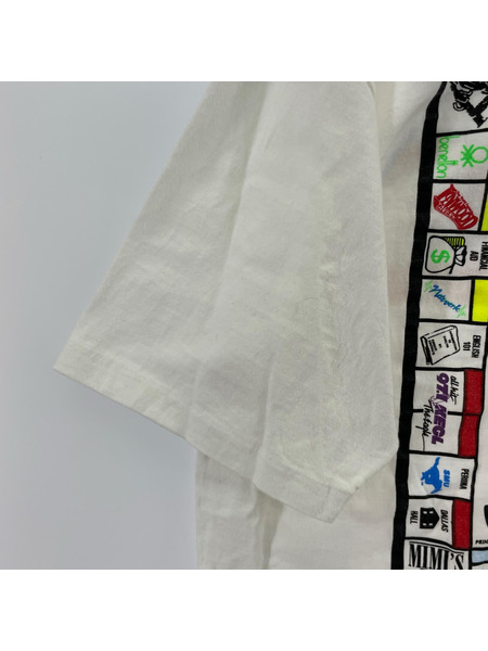 半袖Tシャツ・カットソー SMU MUSTANGS USA製 Tee 白 XL