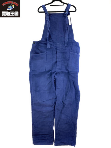 20 20 チェコ軍リメイク モールスキンオーバーオール Moleskin Overalls 60 青[値下]