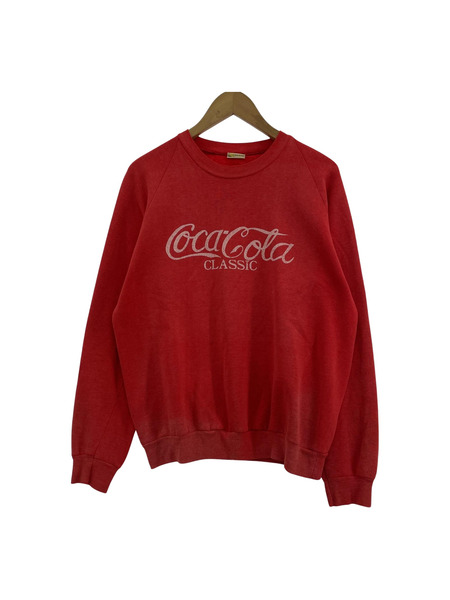 OLD USA製 Coca.Cola スウェット (L) 赤