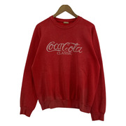 OLD USA製 Coca.Cola スウェット (L) 赤
