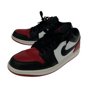 NIKE Air Jordan 1 Low Bred Toe 553558-161 US9