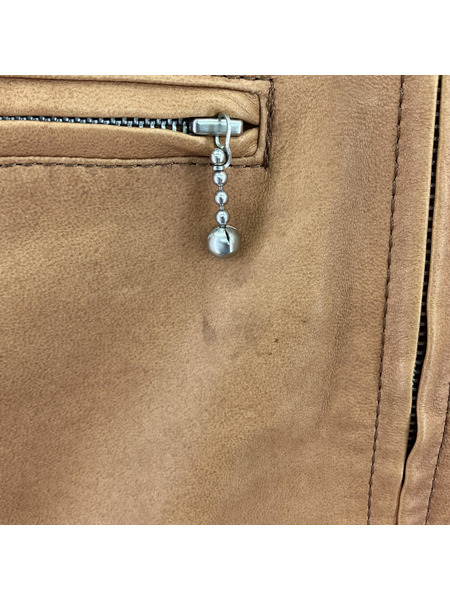 Thee Hysteric XXX ライダース Sサイズ シープスキン フェード 06181LB01[値下]