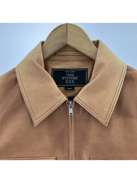 Thee Hysteric XXX ライダース Sサイズ シープスキン フェード 06181LB01[値下]