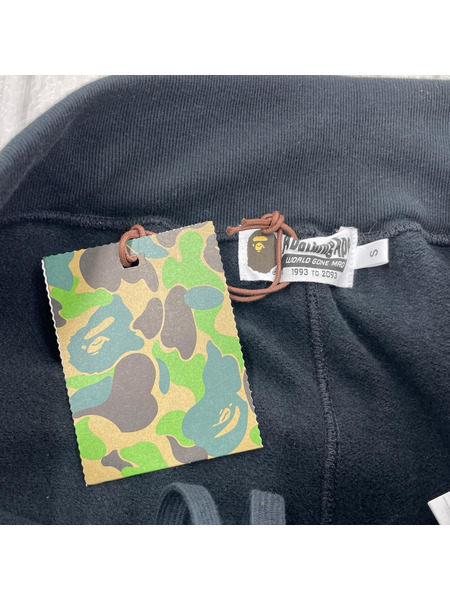 A BATHING APE SWEAT PANTS 001PTH701001M 黒 (S)