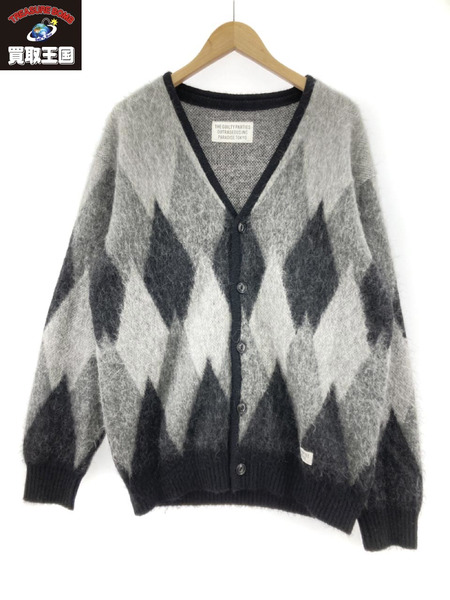 WACKO MARIA DIAMOND MOHAIR CARDIGAN M[値下]