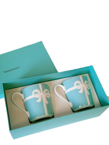 TIFFANY&Co/リボン/マグカップ