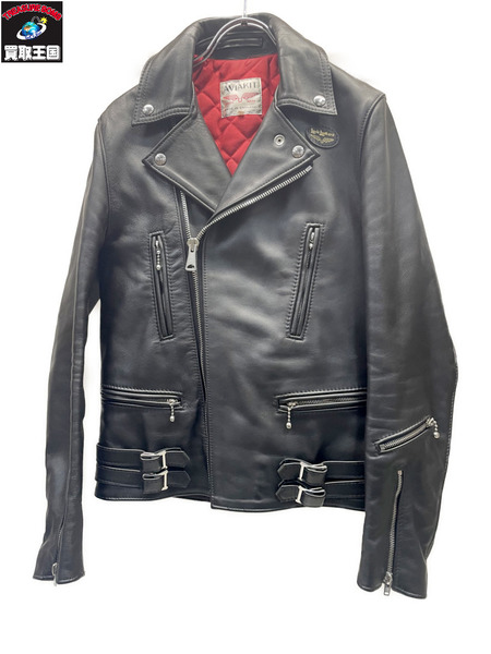 Lewis Leathers ライトンニング ダブルライダースジャケット 34 黒