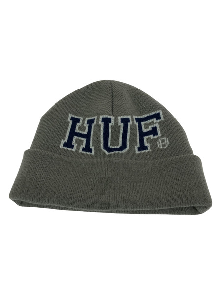 HUF ニットキャップ グレー