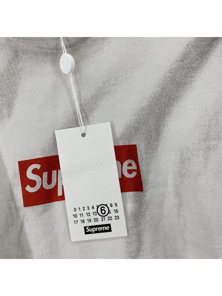 Supreme 24SS ×MM6 Maison Margiela Box Logo Tee XL