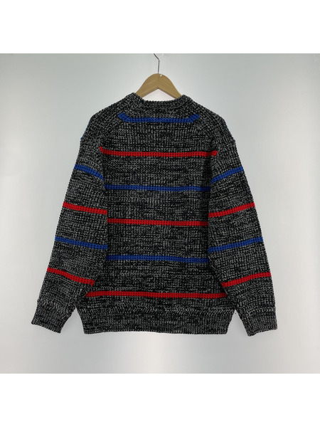 Supreme Waffle Small Box Sweater GRY (M)