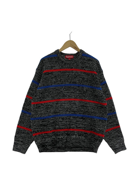 Supreme Waffle Small Box Sweater GRY (M)