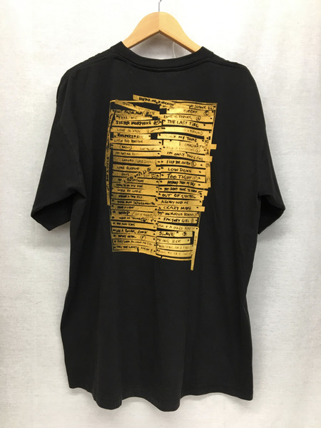 90s THE ROLLING STONES BRIDGE TO BABYLON 97 ツアーTシャツ(XL) ゴールドタン