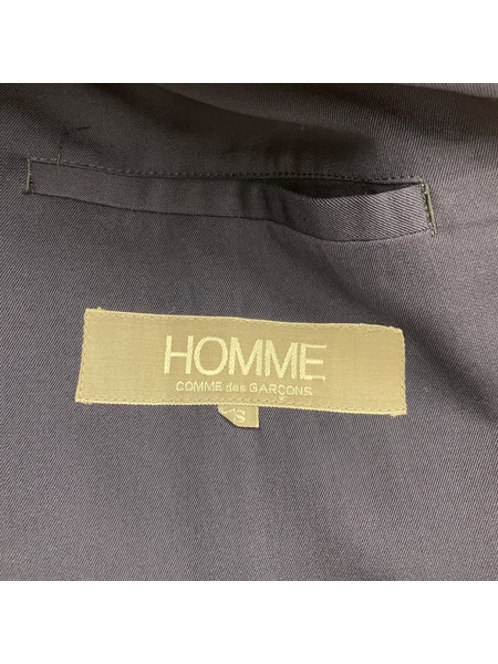 HOMME COMME des GARCONS 80s デカオム ダブルブレストテーラードジャケット S