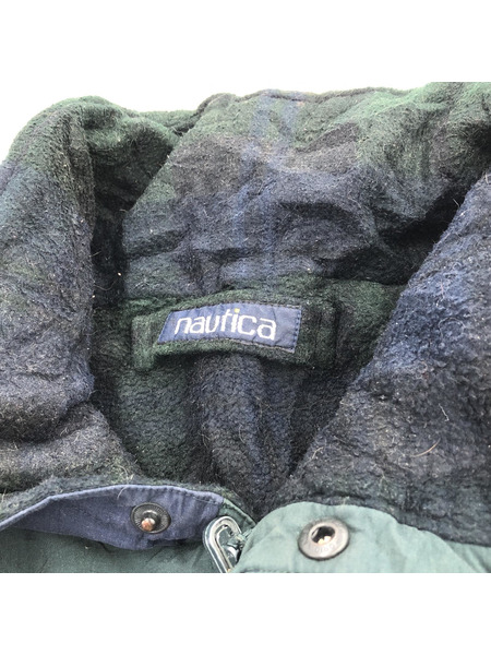 NAUTICA　セーリングジャケット/緑/裏起毛