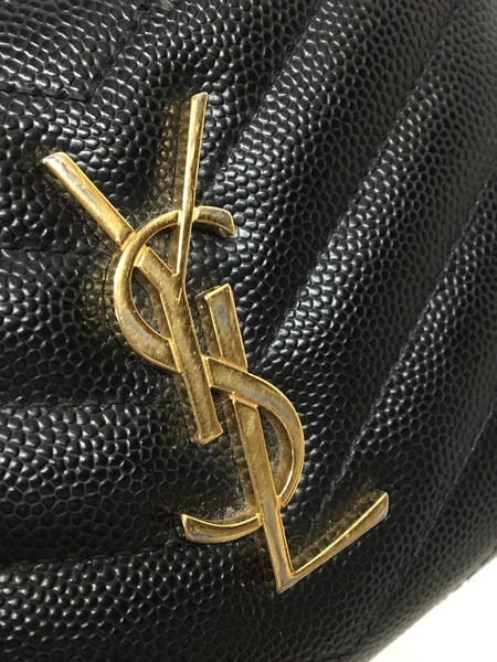 YSL 折り財布 ブラック