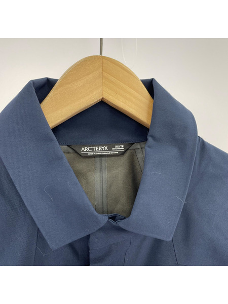 ARC'TERYX ジャケット keppel trench coat  ネイビー (XS)