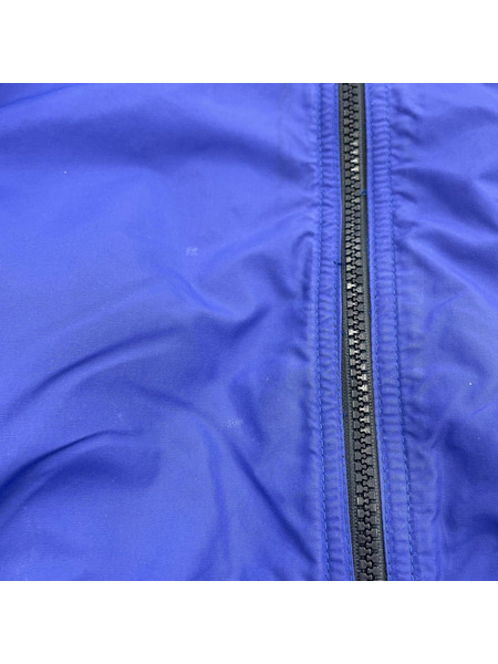 patagonia ジャケット 80s USA製 シェルドシンチラジャケット 青 (L)
