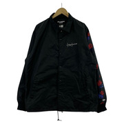 Yohji Yamamoto ジャケット ×NEW ERA スカルローズコーチジャケット ブラック (XL)