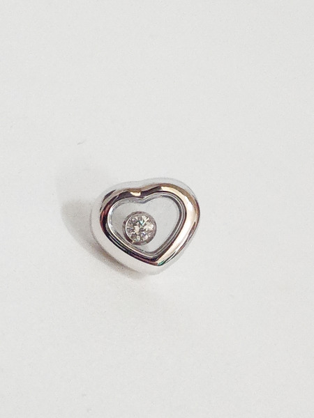 ジュエリーChopard/ハッピーダイヤモンド/ピアス　750WG×ダイヤ