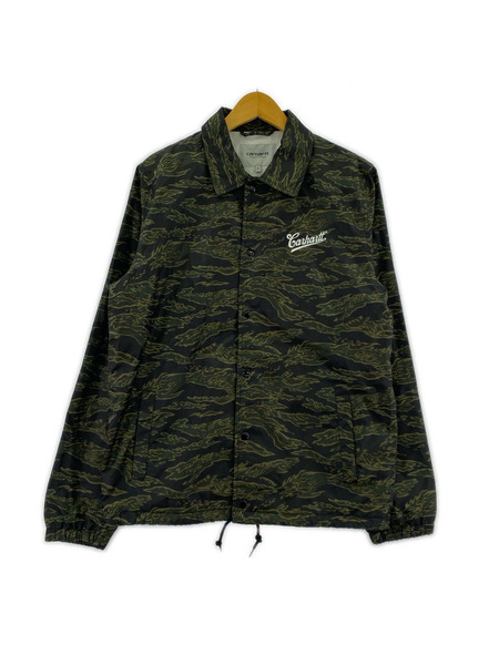 Carhartt ジャケット strike coach jacket  ミリタリー 迷彩柄 S