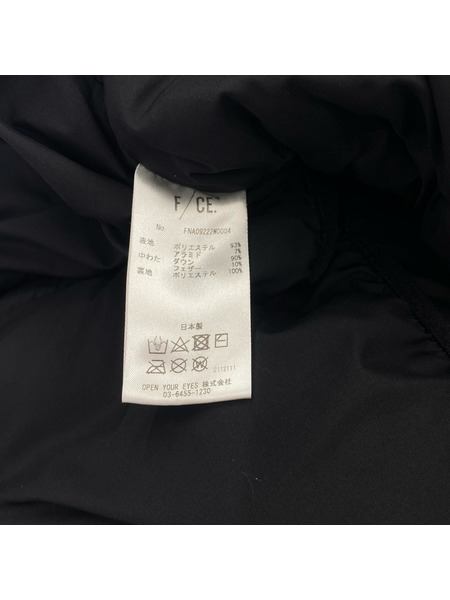 F/CE. ダウンジャケット × NANGA ダウンジャケット ブラック