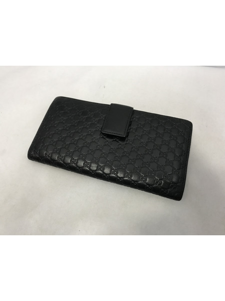 札入れ・マネークリップ GUCCI/マイクログッチシマ/黒