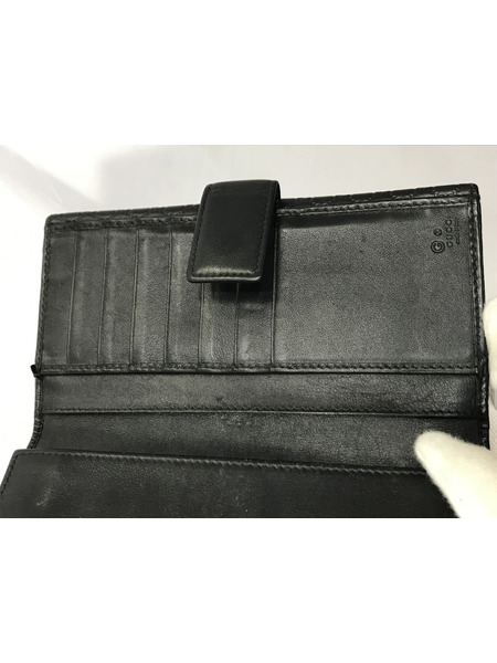 札入れ・マネークリップ GUCCI/マイクログッチシマ/黒