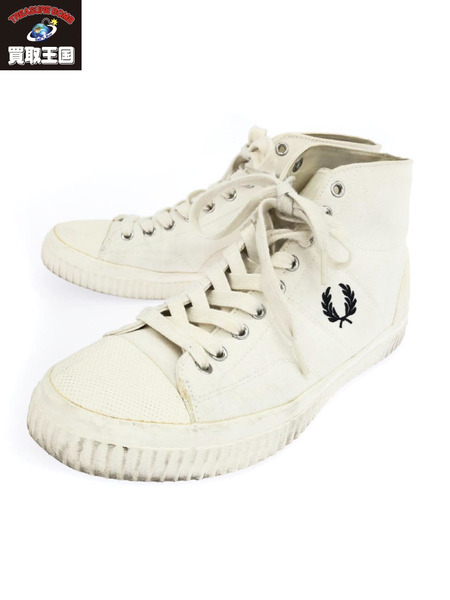 FRED PERRY ハイカットスニーカー(28cm) 24027214 ホワイト[値下]