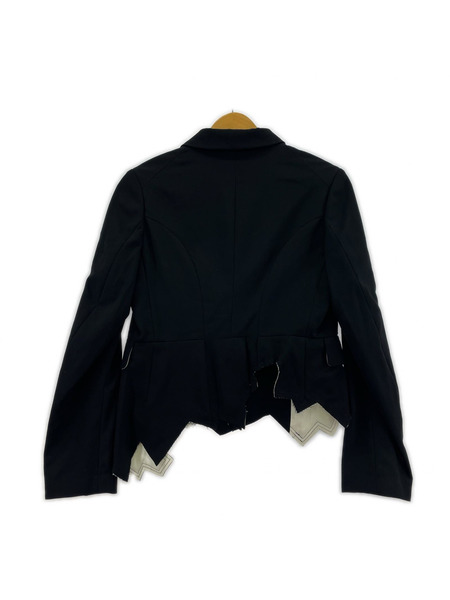 COMME des GARCONS テーラードジャケット・ブレザー コムコム デザインテーラード XS 黒