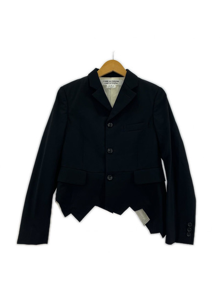 COMME des GARCONS テーラードジャケット・ブレザー コムコム デザインテーラード XS 黒