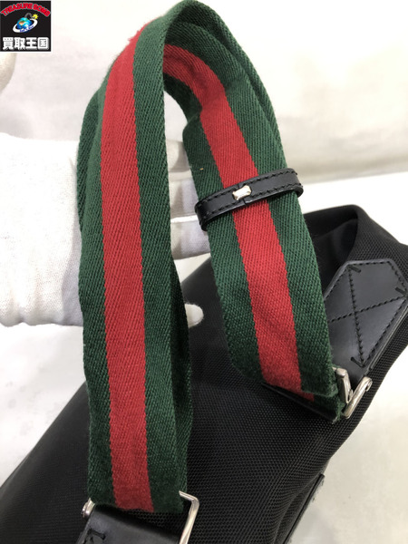 GUCCI シェリーライン GGナイロン ショルダーバッグ