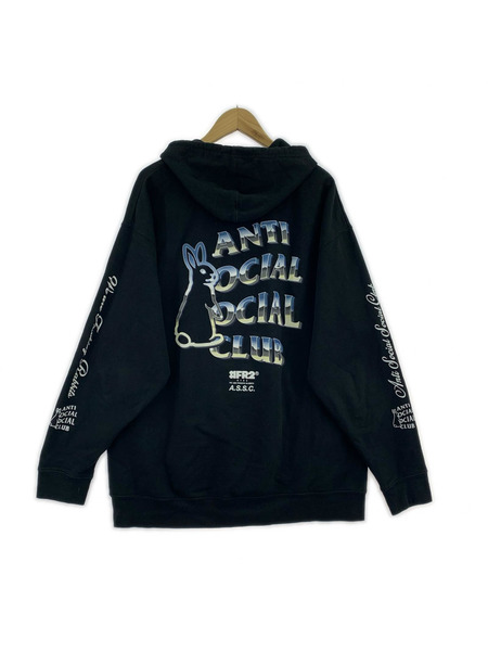 ANTI SOCIAL SOCIAL CLUB パーカー ANTI SOCIAL SOCIAL CLUB×FR2