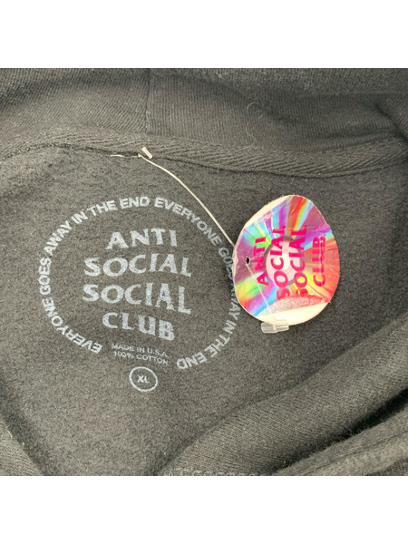 ANTI SOCIAL SOCIAL CLUB パーカー ANTI SOCIAL SOCIAL CLUB×FR2