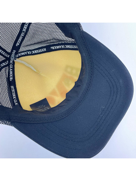 HYSTERIC GLAMOUR HIGH PERFORMANCE ヒスガールプリントメッシュキャップ