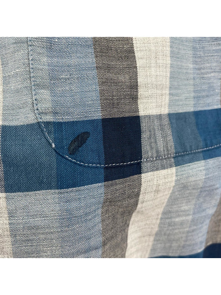 OLD・VINTAGE 長袖シャツ 60s-70s Royal Knight 開襟 チェック ボックスシャツ