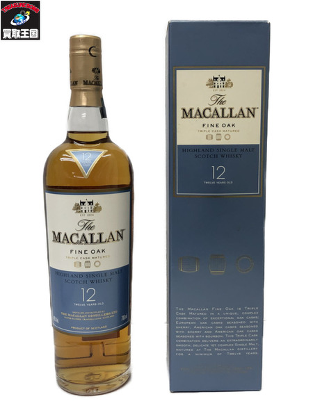 MACALLAN ウィスキー 12年 FINE　OAK 700/40