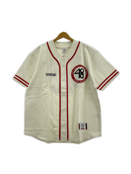 Supreme 半袖シャツ x40 ACRES Twill Baseball Jersey