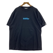 SAPeur×浜田雅功 S/Sプリント Tee 青