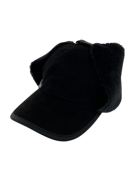 Supreme 22AW Shearling Earflap 6-Panel フライトキャップ 黒 S/M